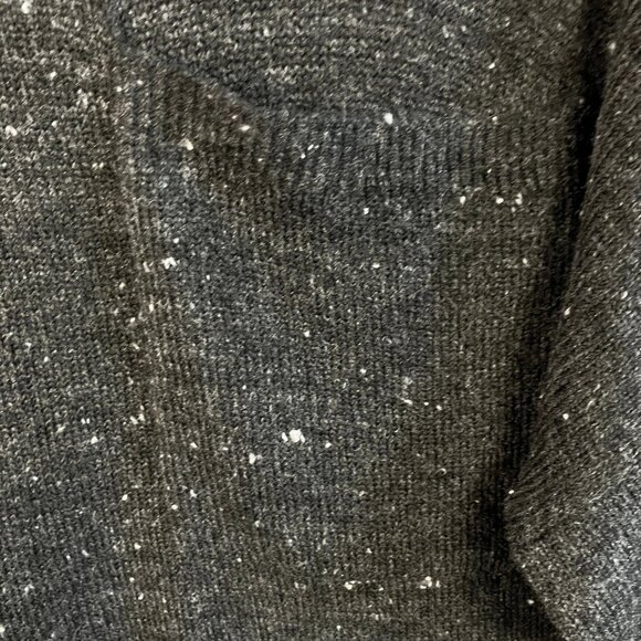 Madewell Women's XL Speckled Wool Blend Long Sleeve Sweater - Picture 4 of 8